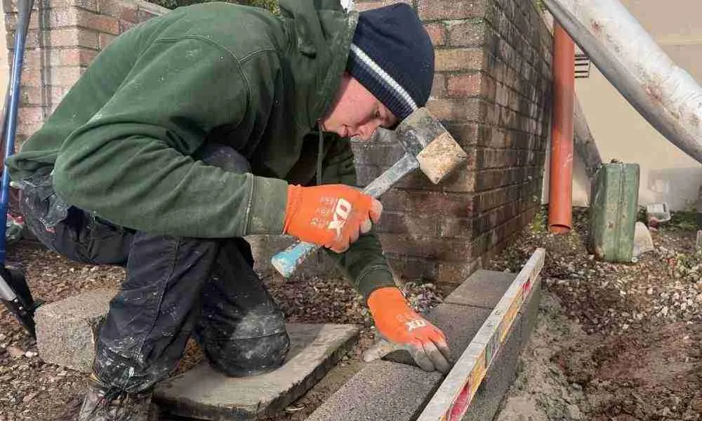 Landscapers Plymouth - Taylor at Work - Jackson Landscaping Ltd