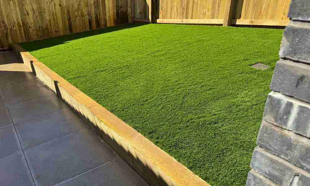 Artificial Grass Installation Plymouth - Clean Grass - Jackson Landscaping Ltd