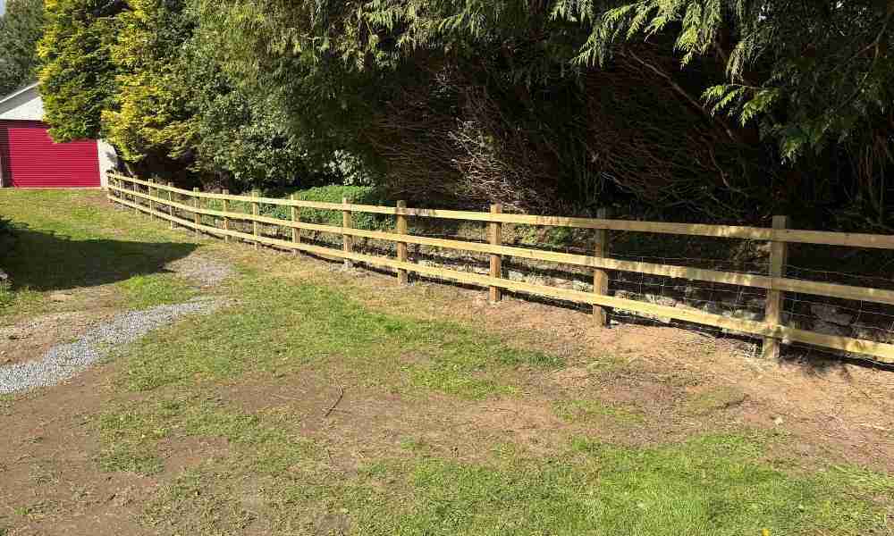 Commercial Fencing Plymouth - Fence - Jackson Landscaping Ltd