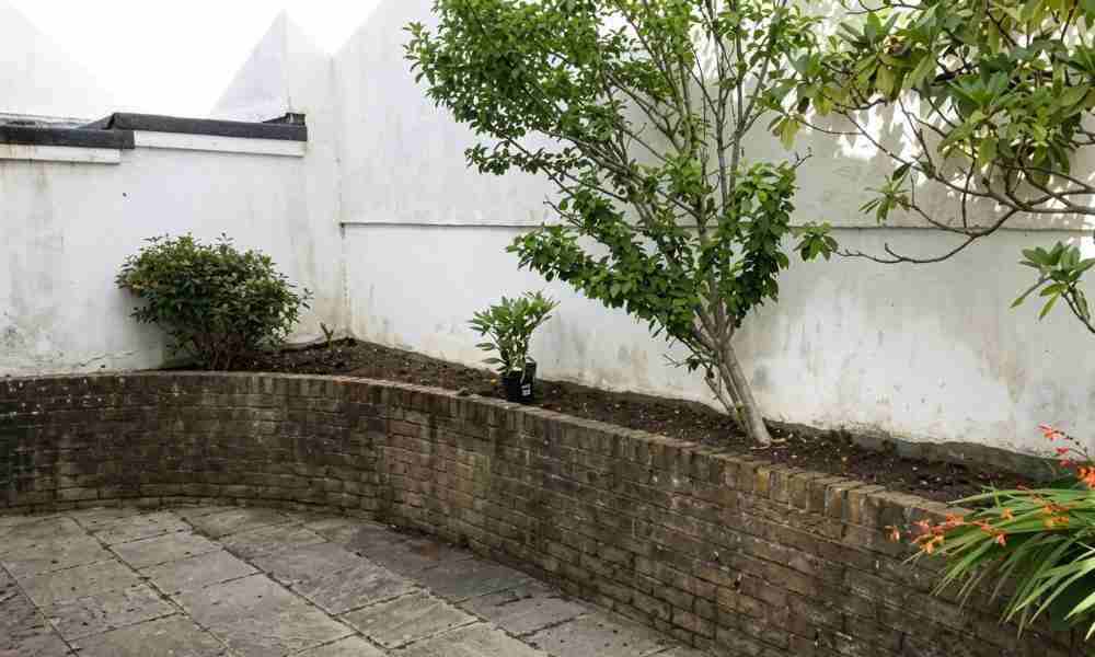 Garden Services Plymouth - Wall in Garden - Jackson Landscaping Ltd