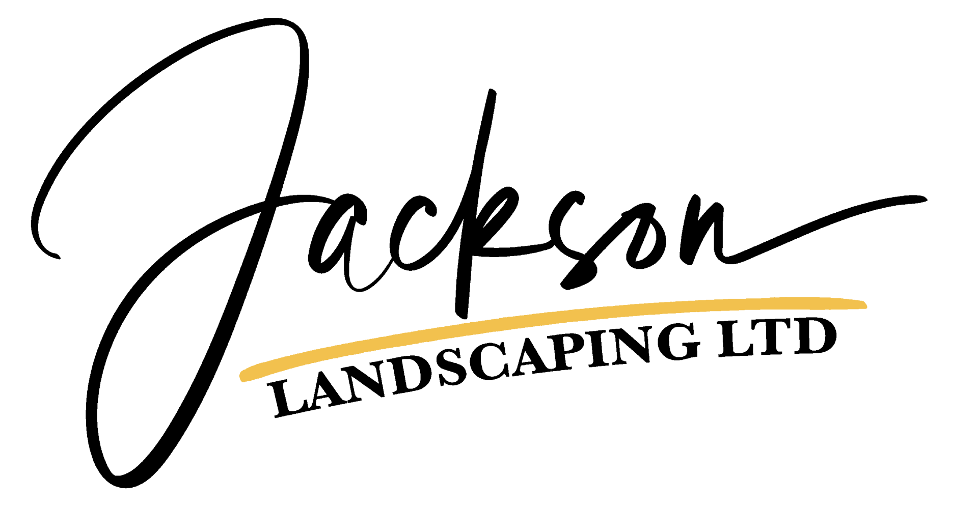 Gold Logo - Jackson Landscaping Ltd