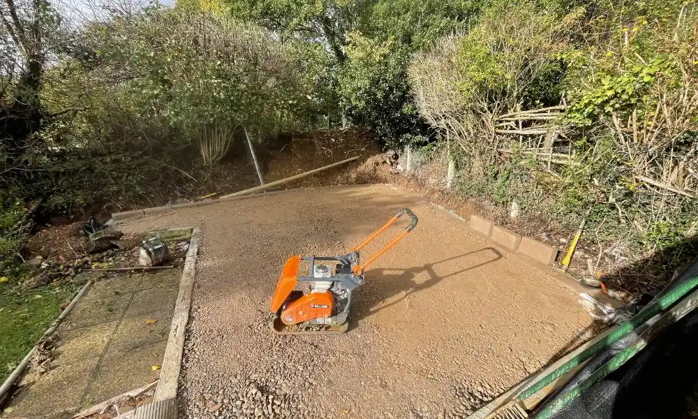 Landscaping Pricing - Machinery on Prepared Outdoor Surface - Jackson Landscaping Ltd