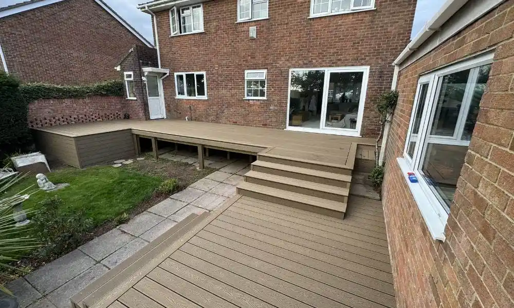 Landscaping Pricing - Raised Decking Installation - Jackson Landscaping Ltd