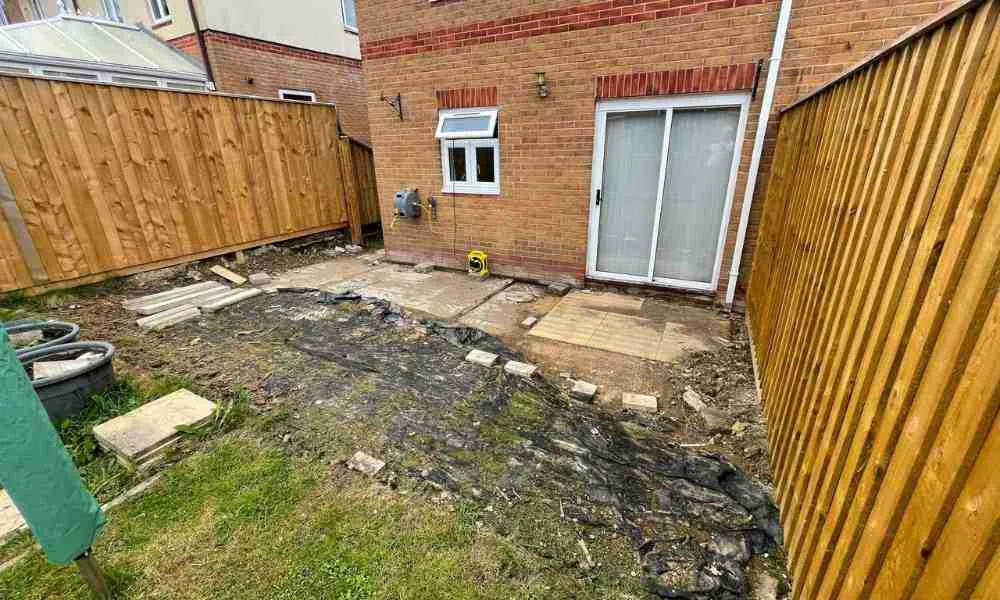 Landscaping Services Plymouth - Before Image - Jackson Landscaping Ltd