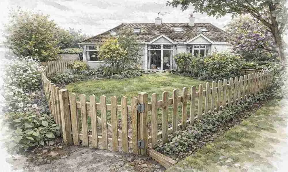 Picket Fencing Plymouth - The Designs - Jackson Landscaping Ltd